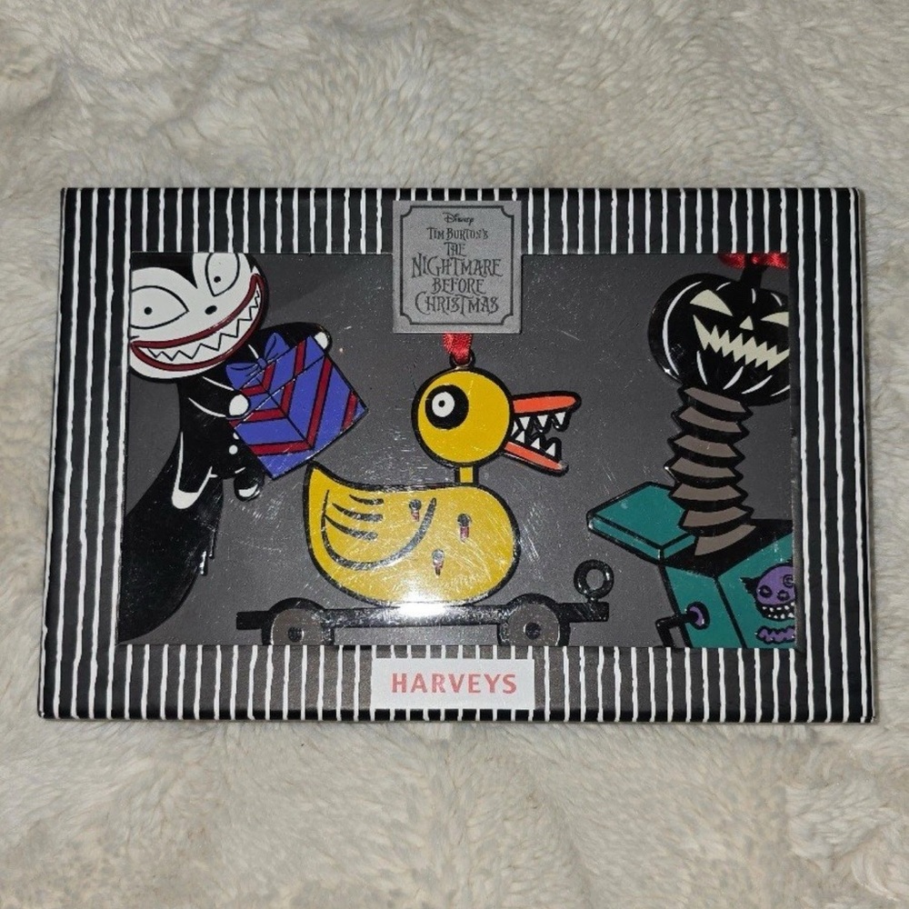 Harveys Disney Limited Edition Nightmare Before Christmas Ornament Set / NEW